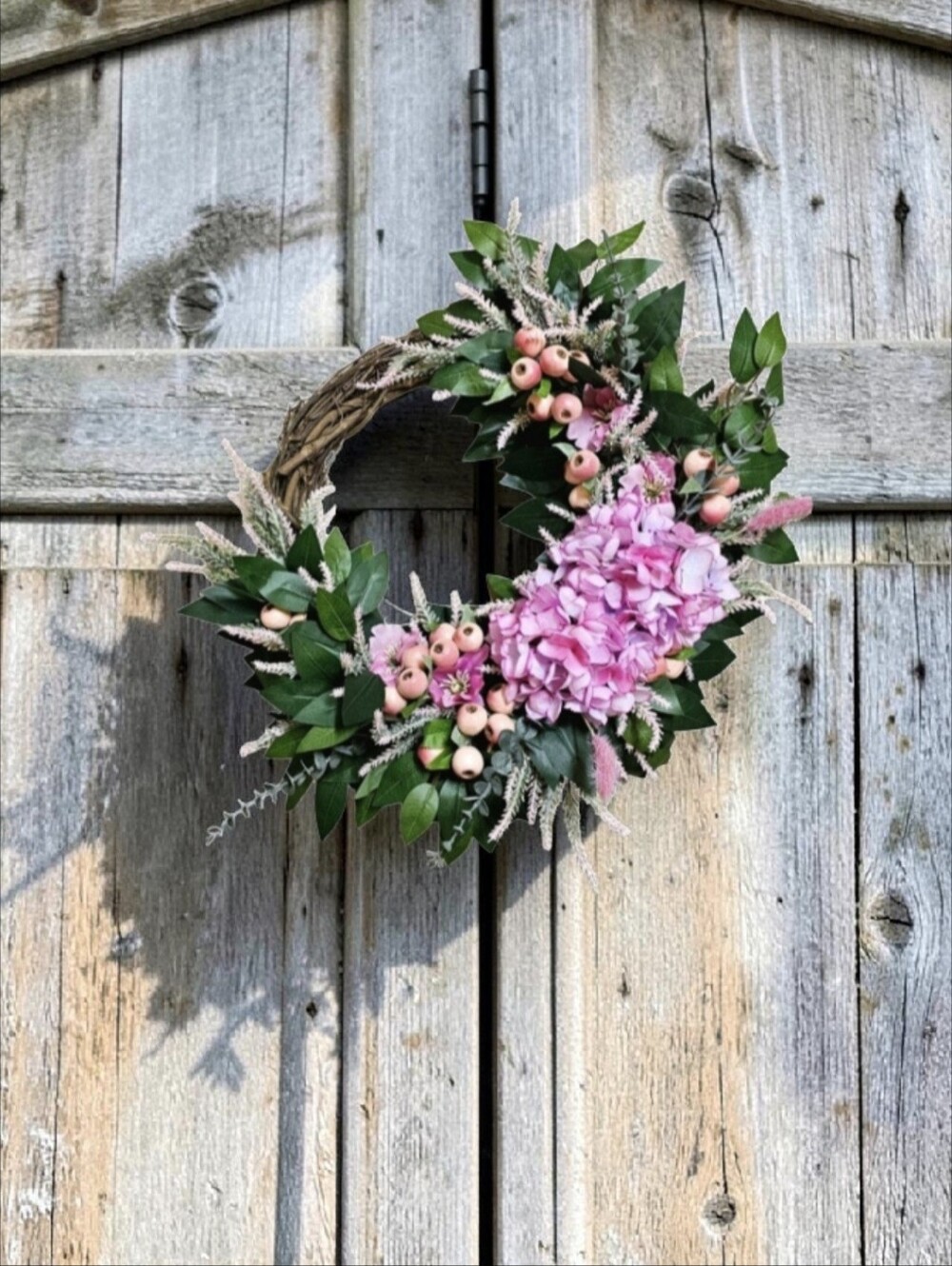 Pink Spring Wreath